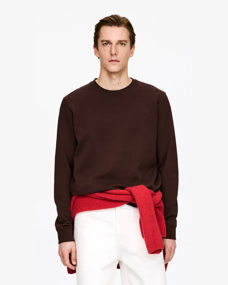 Arket Mittelschweres Sweatshirt -Braun Braun