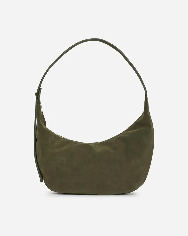 Arket Geschwungene Tasche - Grün Khaki
