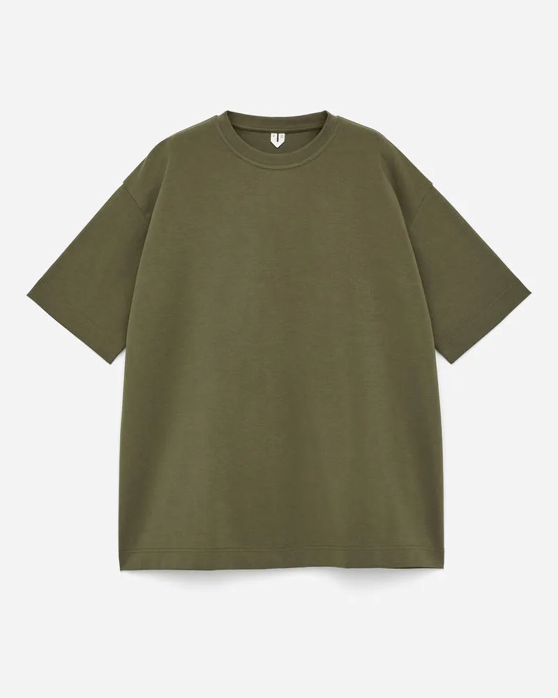 Arket OPAL Interlock-T-Shirt -Grün Grün