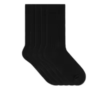Gerippte Socken aus Supima-Baumwolle, 5Er-Pack