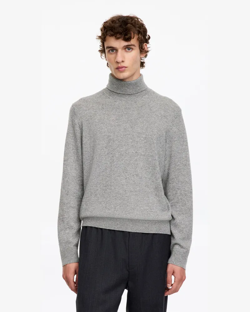 Arket Rollkragenpullover Aus Kaschmir -Grau Grau