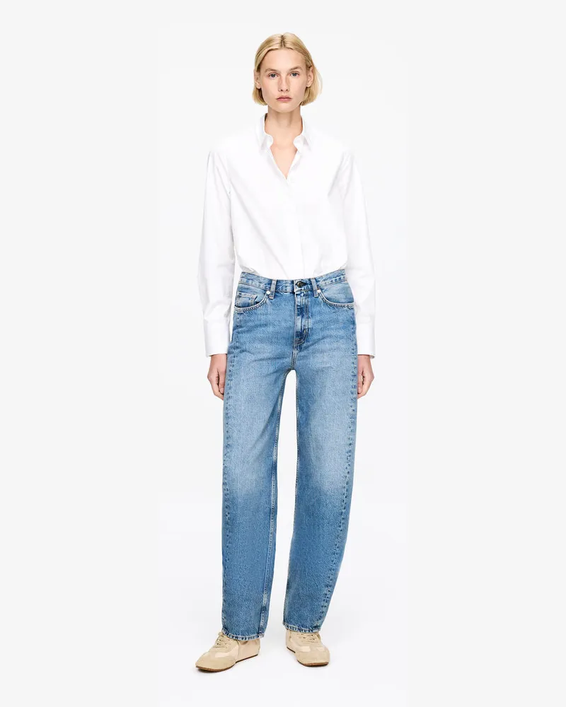 Arket BLOOM Barrel Jeans -Blau Blau