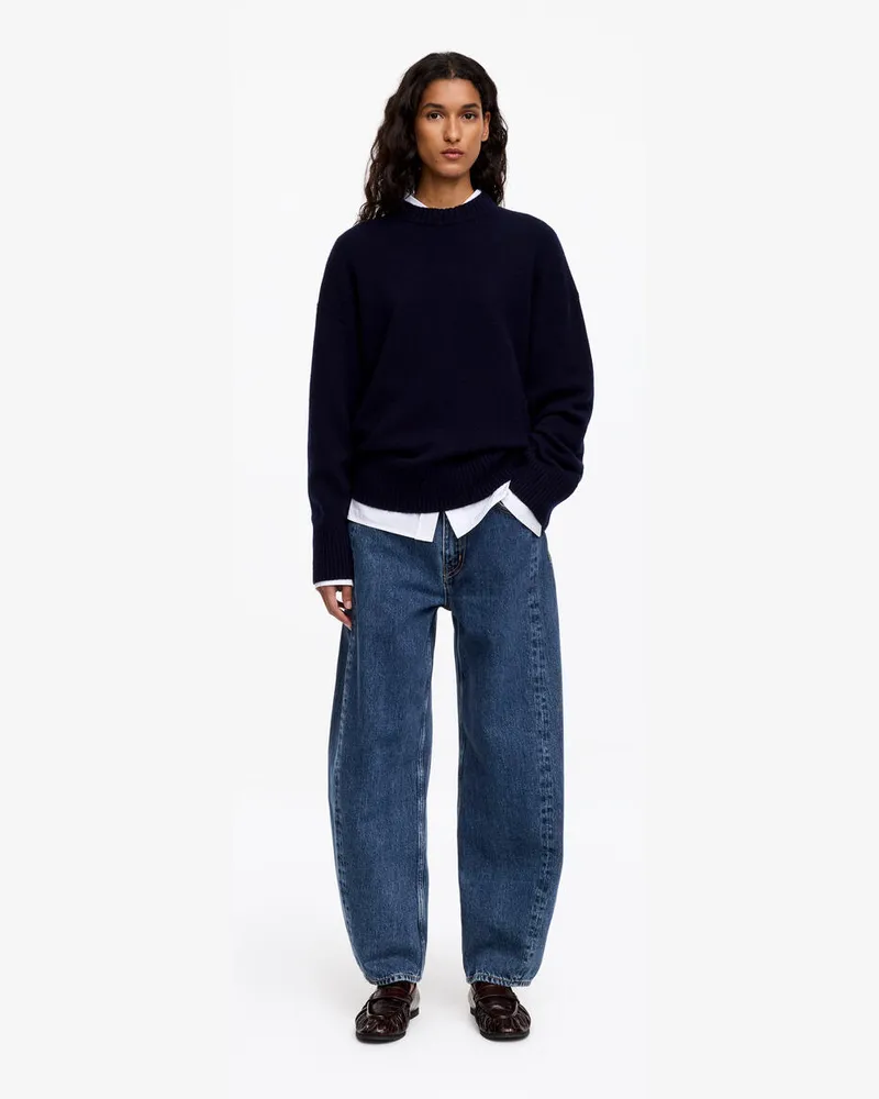 Arket BLOOM Barrel Jeans -Blau Blau