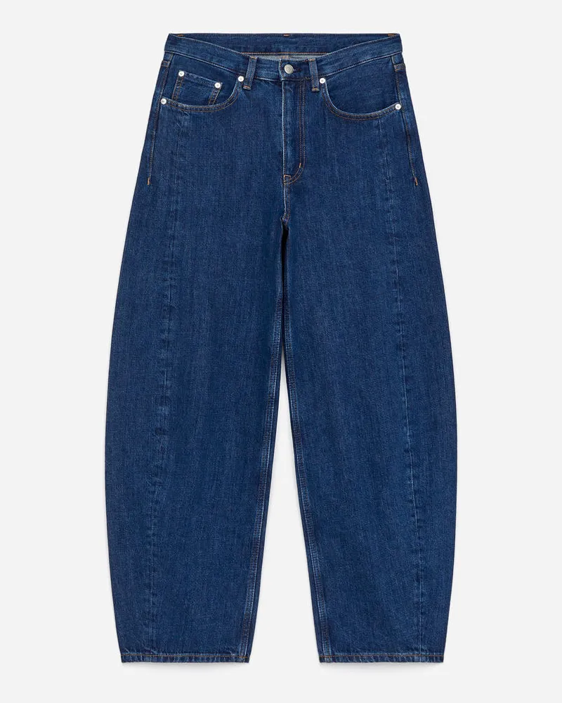 Arket BLOOM Barrel Jeans -Blau Blau