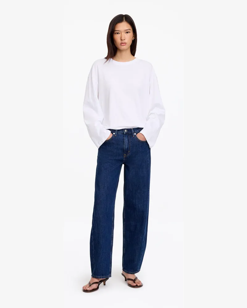 Arket BLOOM Barrel Jeans -Blau Blau
