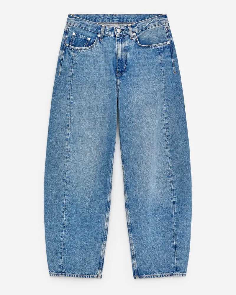 Arket BLOOM Barrel Jeans -Blau Blau