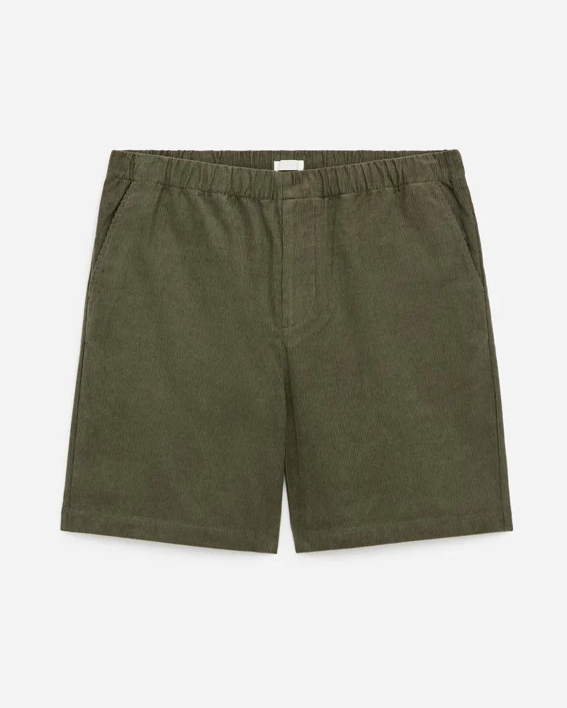 Arket Cord-Shorts -Grün Grün