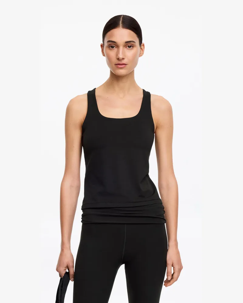 Arket Sporttanktop -Schwarz Schwarz