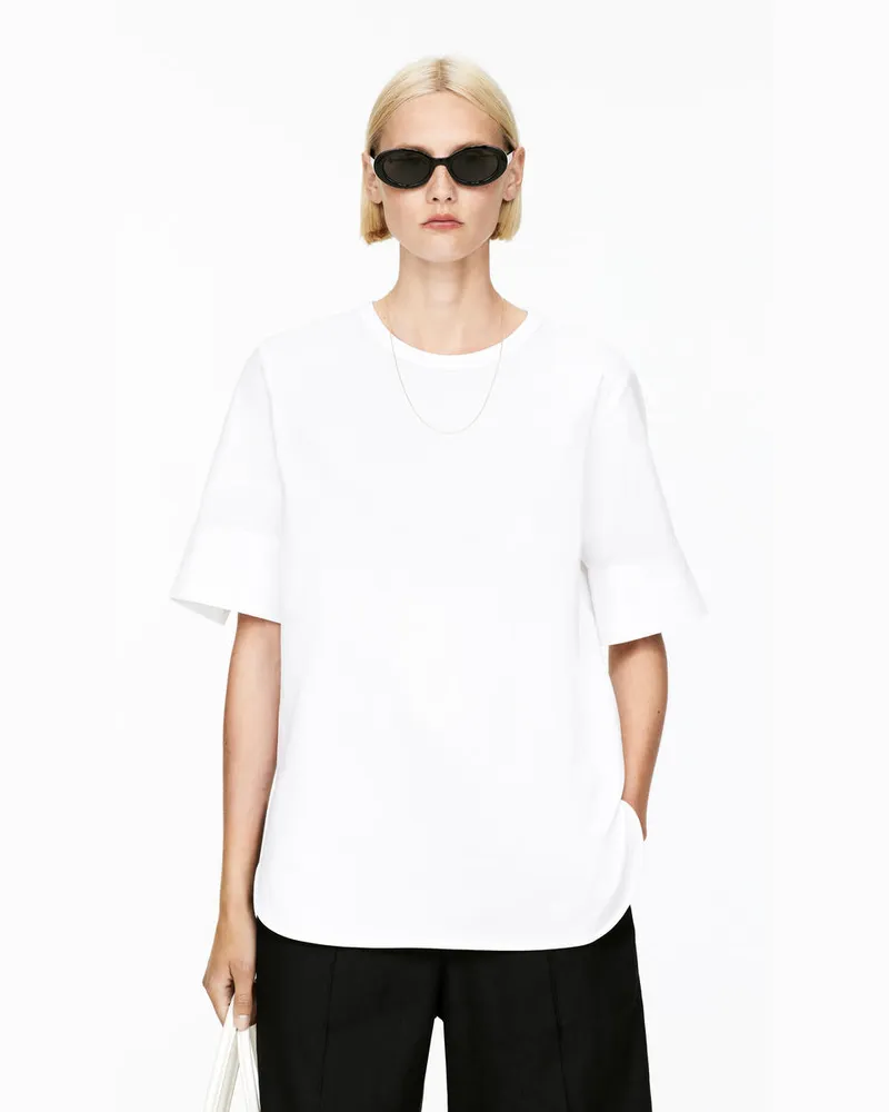 Arket T-Shirt -Weiß Weiß