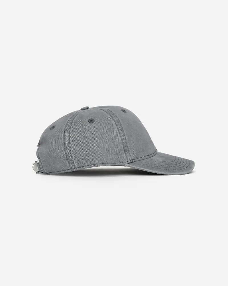 Arket Cap Aus Gewaschener Baumwolle - Grau Grau