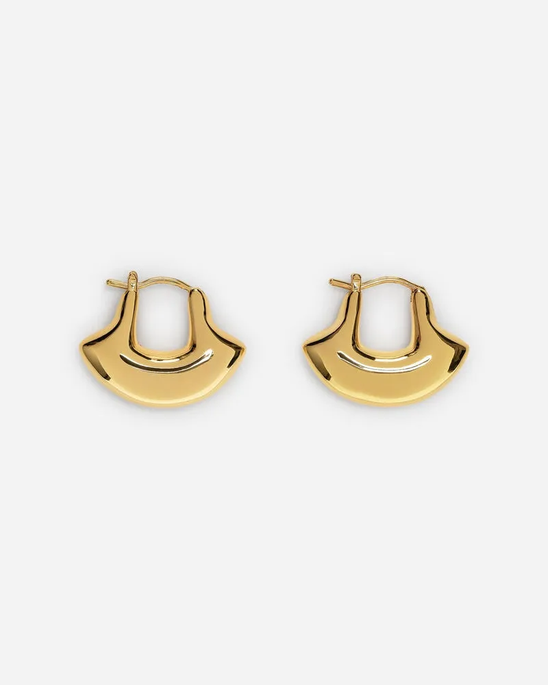 Arket Vergoldete Hoops -Goldfarben Goldfarben