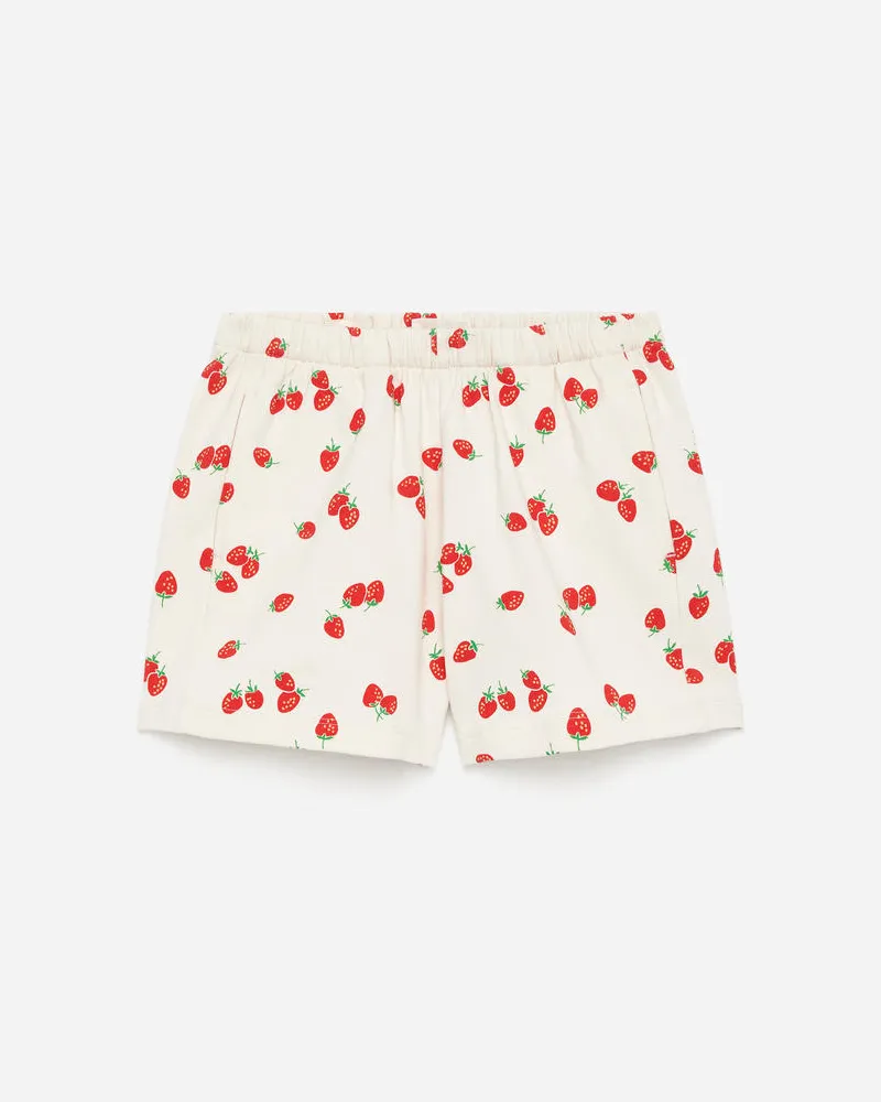 Arket Shorts Aus Frottee -Weiß Weiß