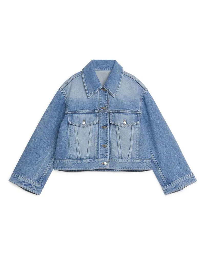 Arket Jeansjacke - Blau Blau