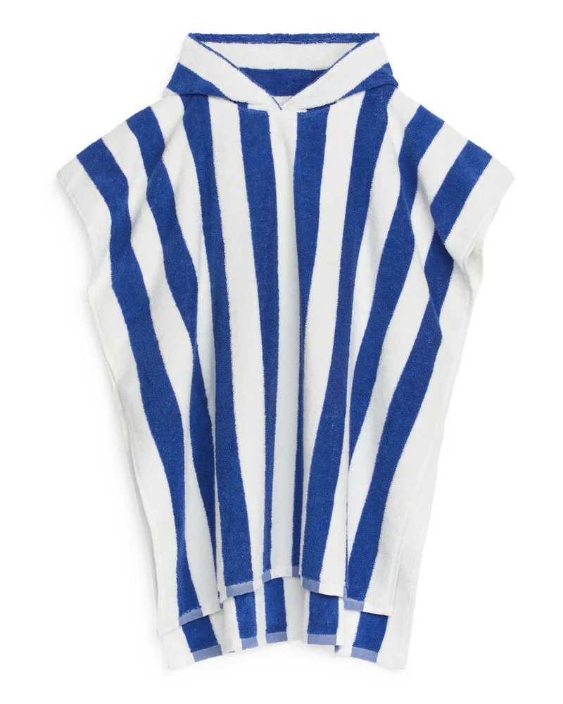 Arket Handtuch Mit Kapuze - Blau|Mehrfarbig|Weiß Blau