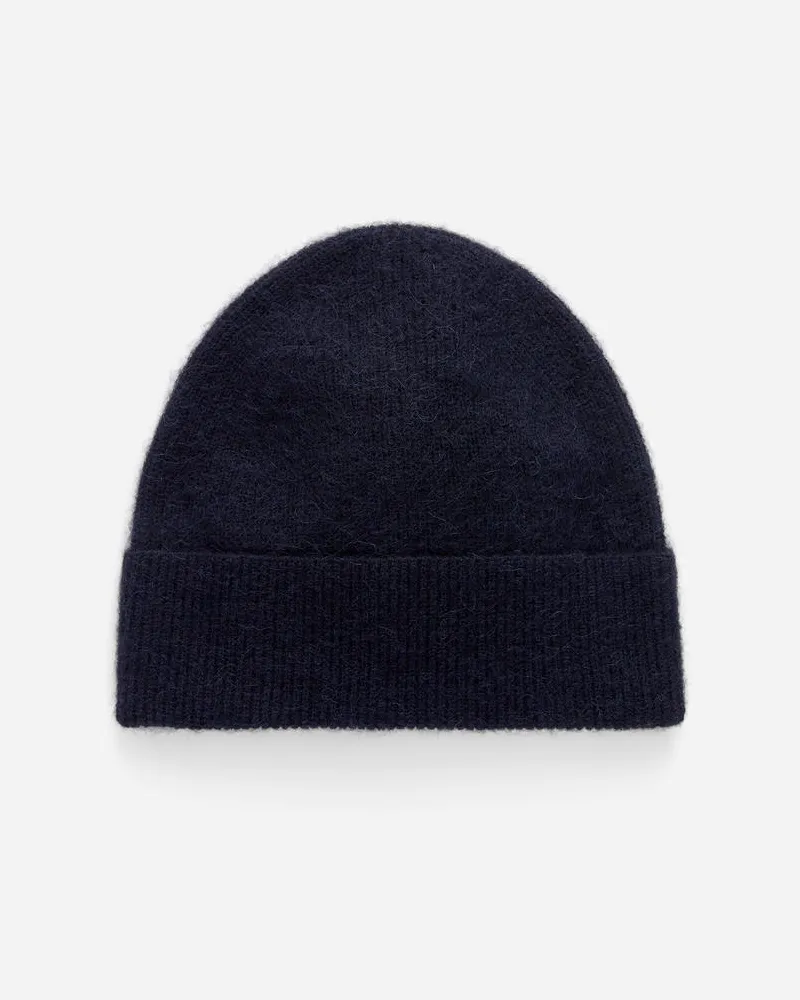 Arket Beanie Aus Alpakawolle Und Wolle -Blau Blau