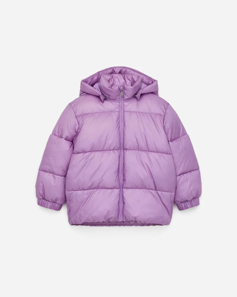 Arket Gefütterte Steppjacke -Lila Lila