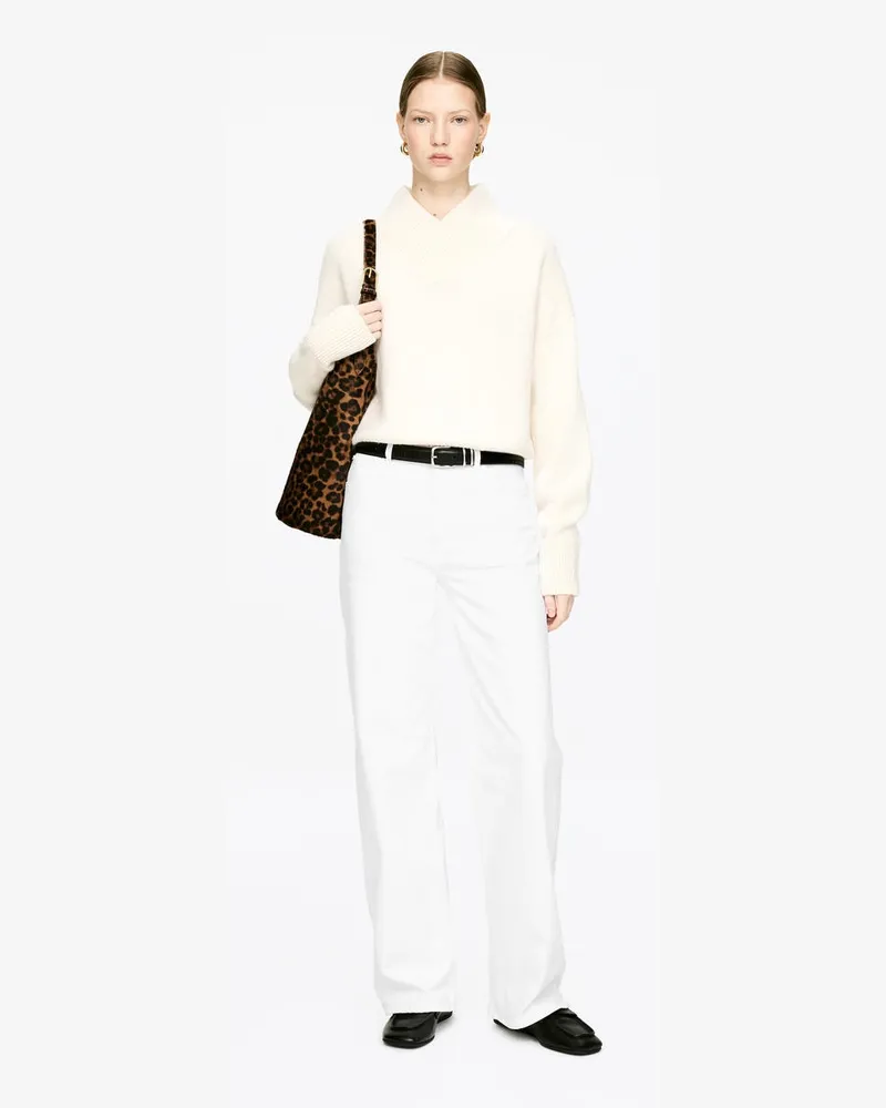 Arket LUPINE Flared Jeans -Weiß Weiß