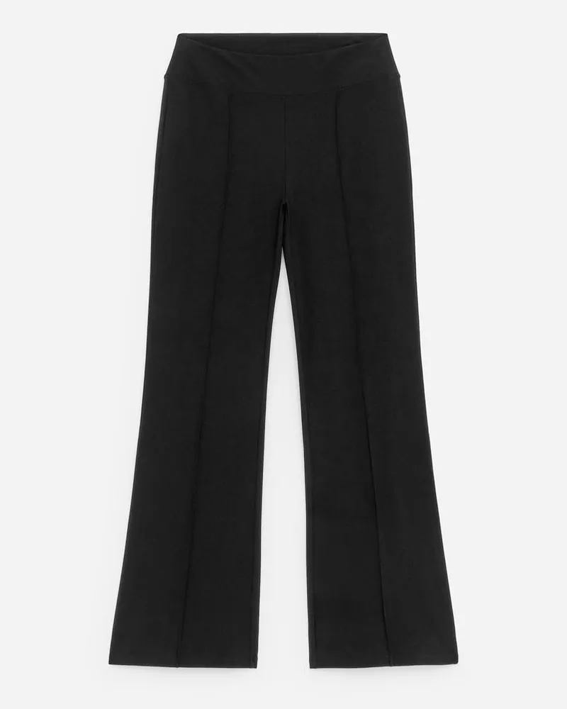 Arket Cropped-Leggings -Schwarz Schwarz