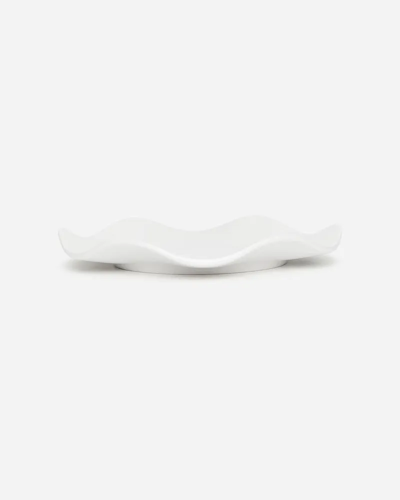 Arket Steingutteller, 19 Cm - Weiß Weiß
