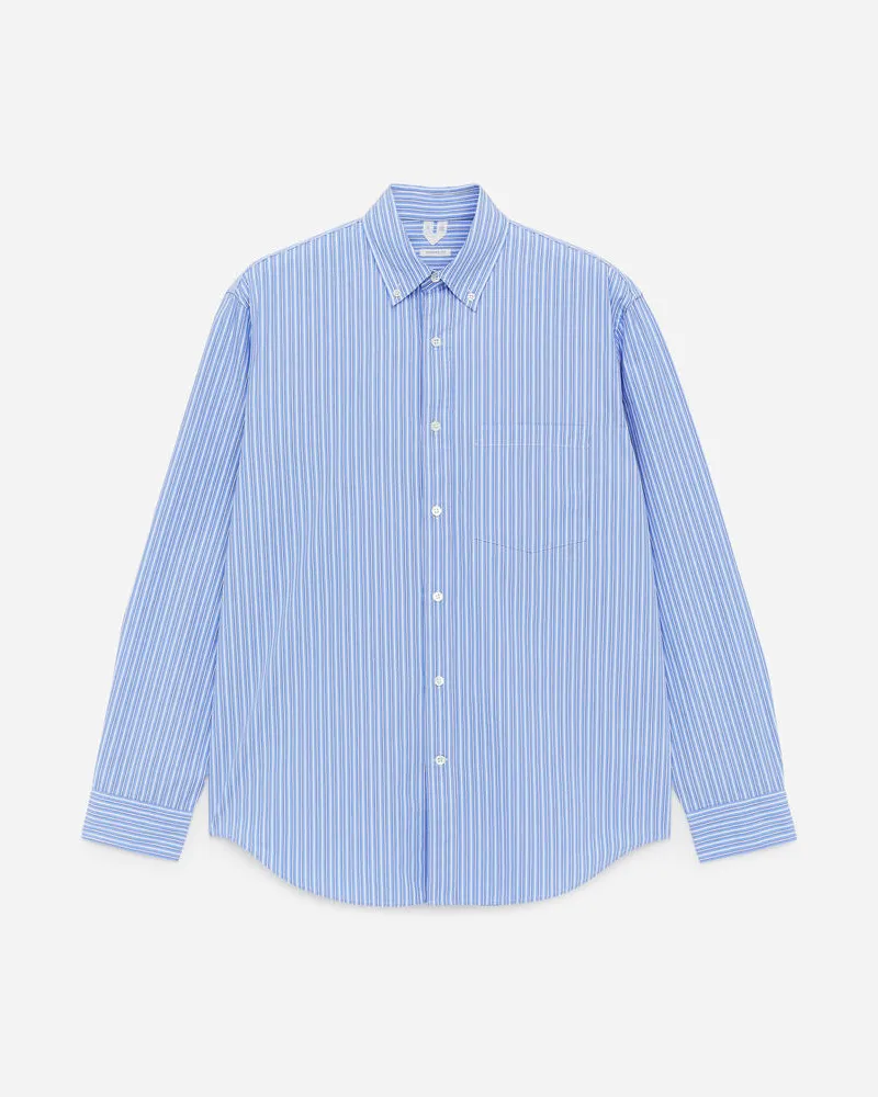 Arket Popeline-Hemd -Blau Blau
