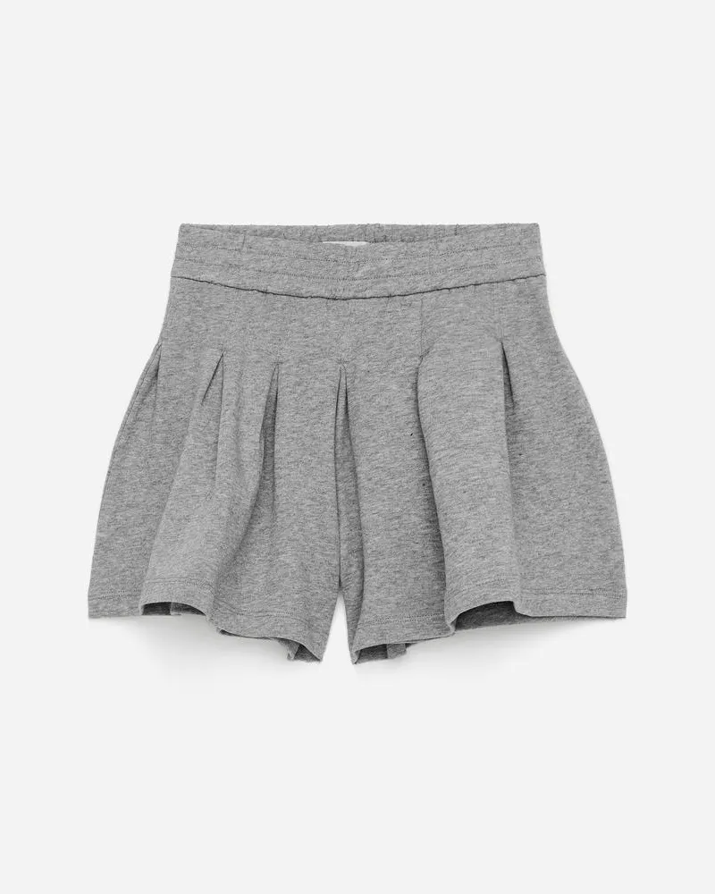 Arket Plissierter Skort -Grau Grau