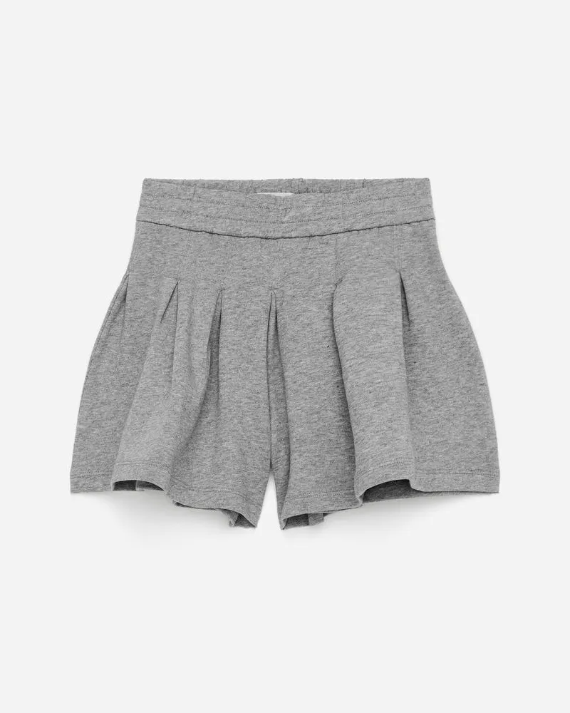 Arket Plissierter Skort -Grau Grau
