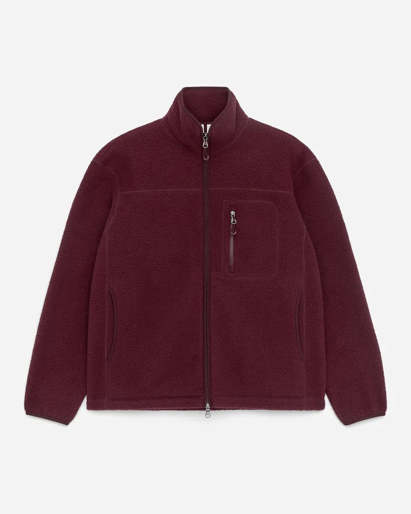 Arket Fleecejacke -Rot Rot