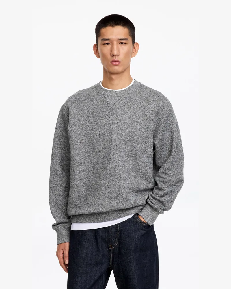 Arket Sweatshirt Aus Baumwolle -Grau Grau