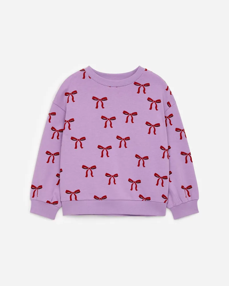 Arket Bedrucktes Sweatshirt -Lila Lila