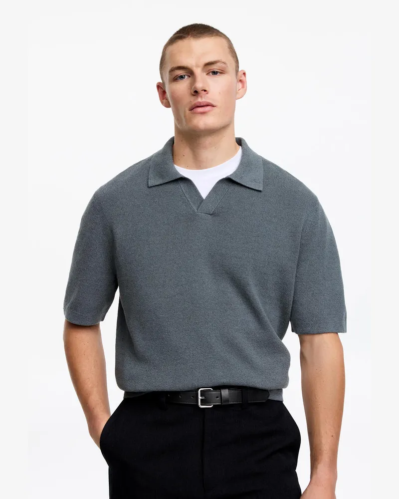 Arket Schmaler Ledergürtel -Schwarz Schwarz