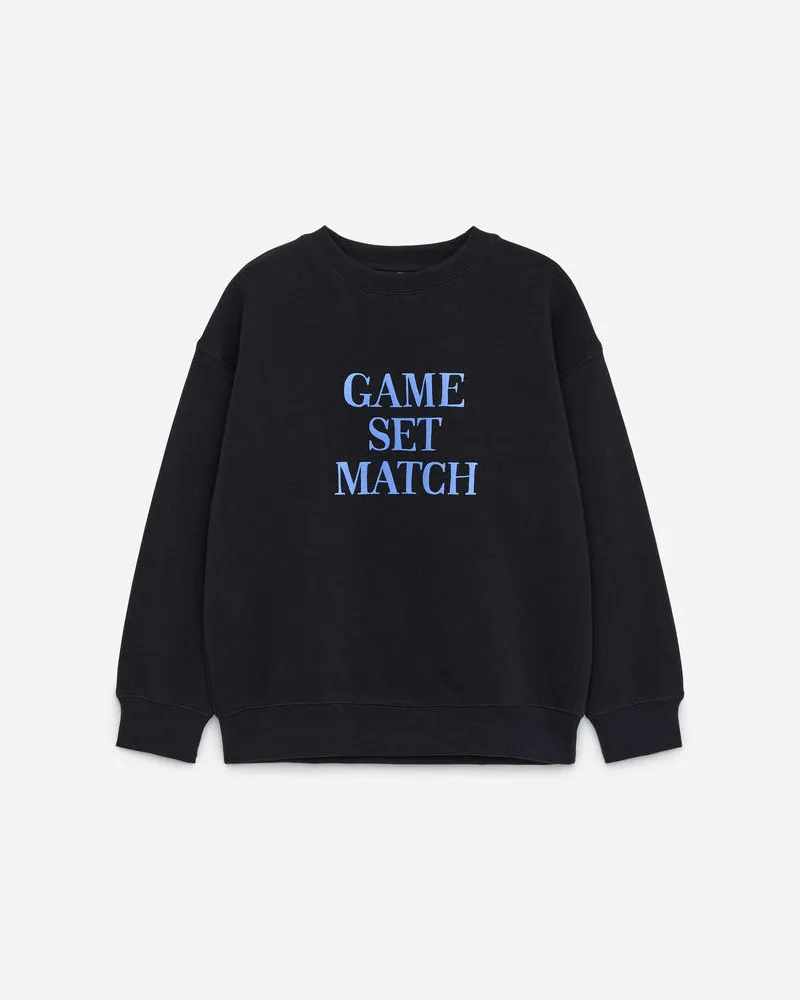 Arket Legeres Sweatshirt - Schwarz Schwarz