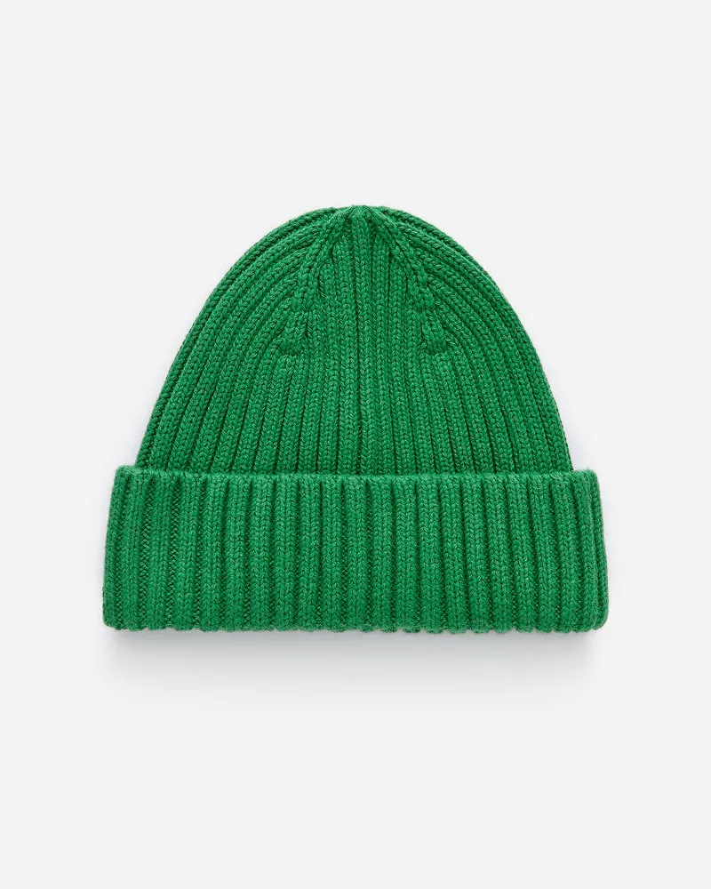 Arket Babybeanie Aus Rippenstrick -Grün Grün