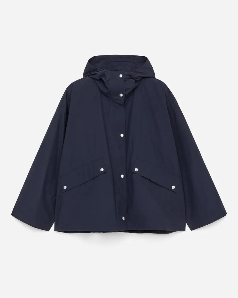 Arket Parka Aus Baumwollmischung - Blau Dunkelblau