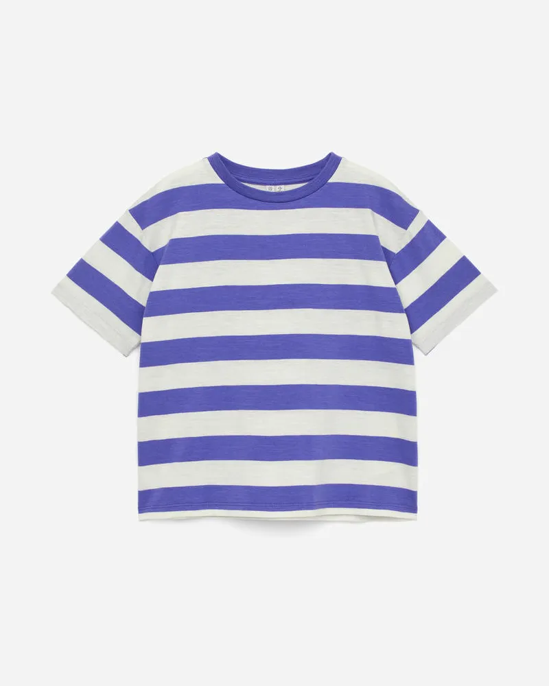 Arket T-Shirt Aus Flammengarn -Lila Lila