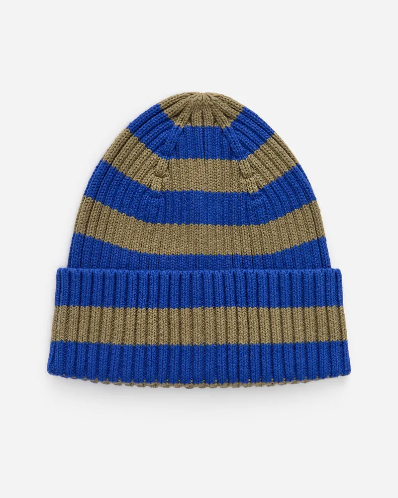 Arket Rippstrickmütze -Blau Blau
