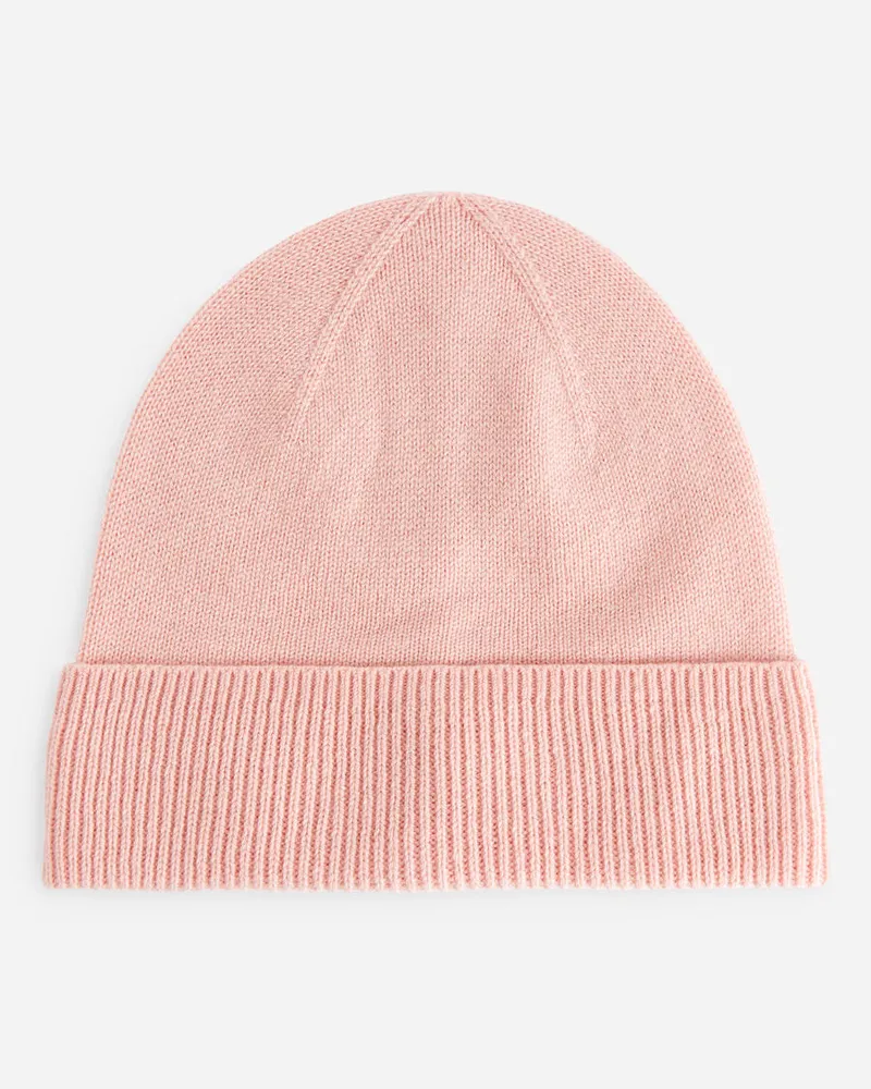Arket Beanie Aus Merinowolle -Rosa Rosa