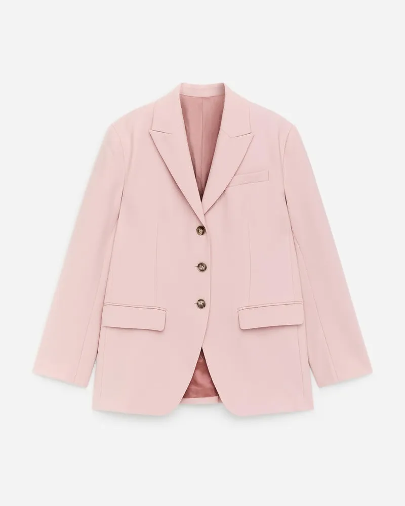 Arket Einreihiger Blazer -Rosa Rosa