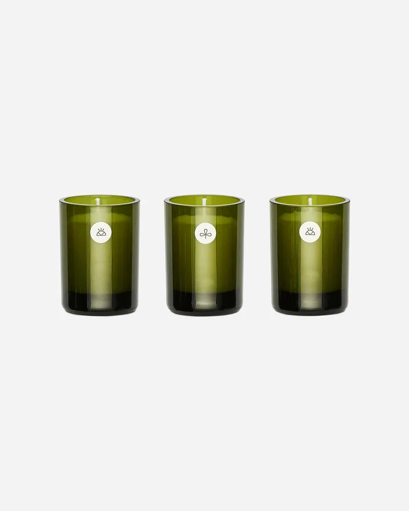Arket Duftkerzen, 3 X 50 G - Grün Grün