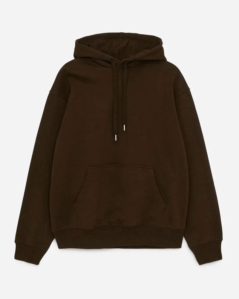 Arket Lockerer Kapuzenpullover -Braun Braun