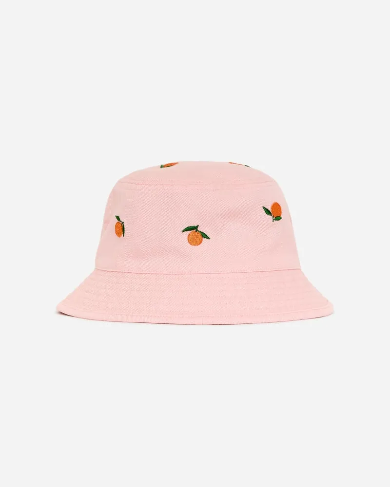 Arket Fischerhut Mit Stickerei -Rosa Rosa