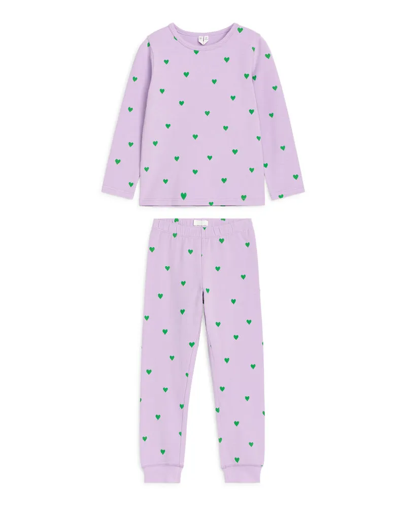 Arket Jersey-Pyjama - Lila Lila