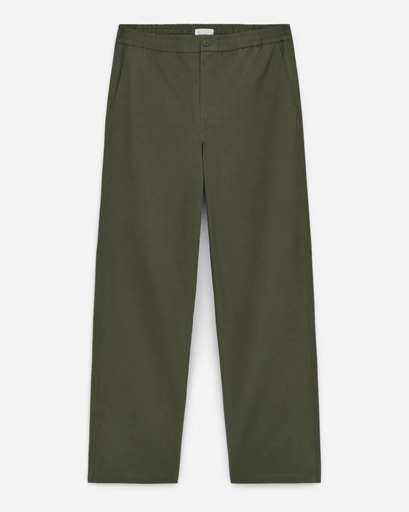 Arket Baumwollhose - Grün Khaki