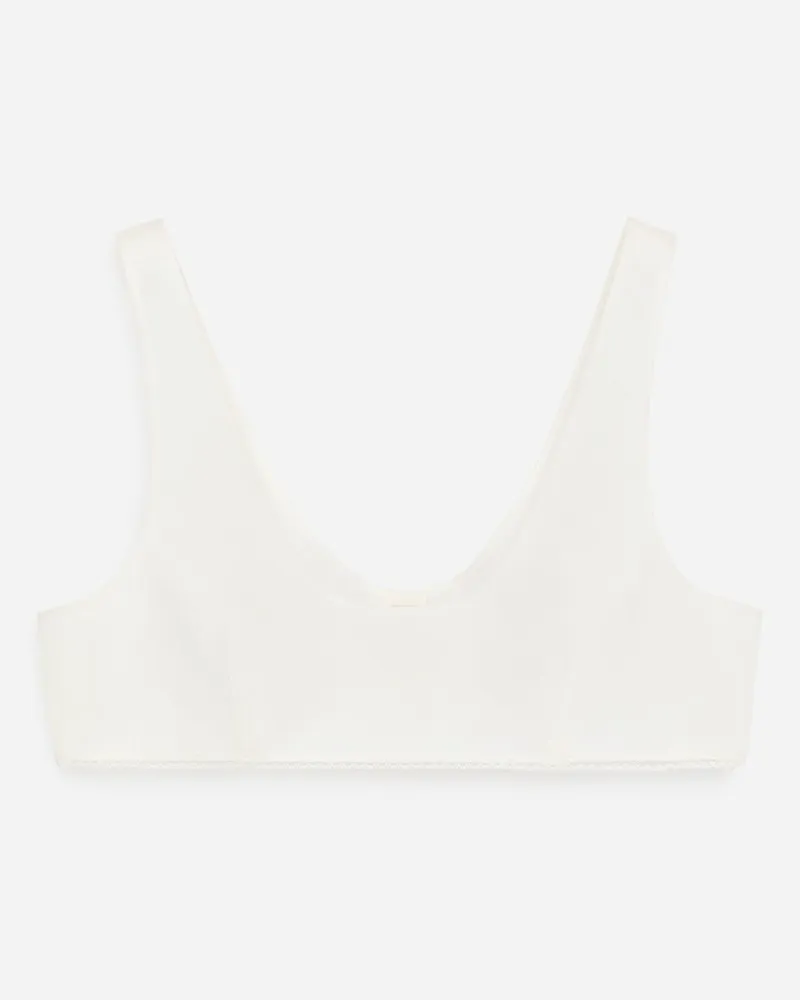 Arket ARKET Und Laila Gohar Bralette-Top -Weiß Weiß