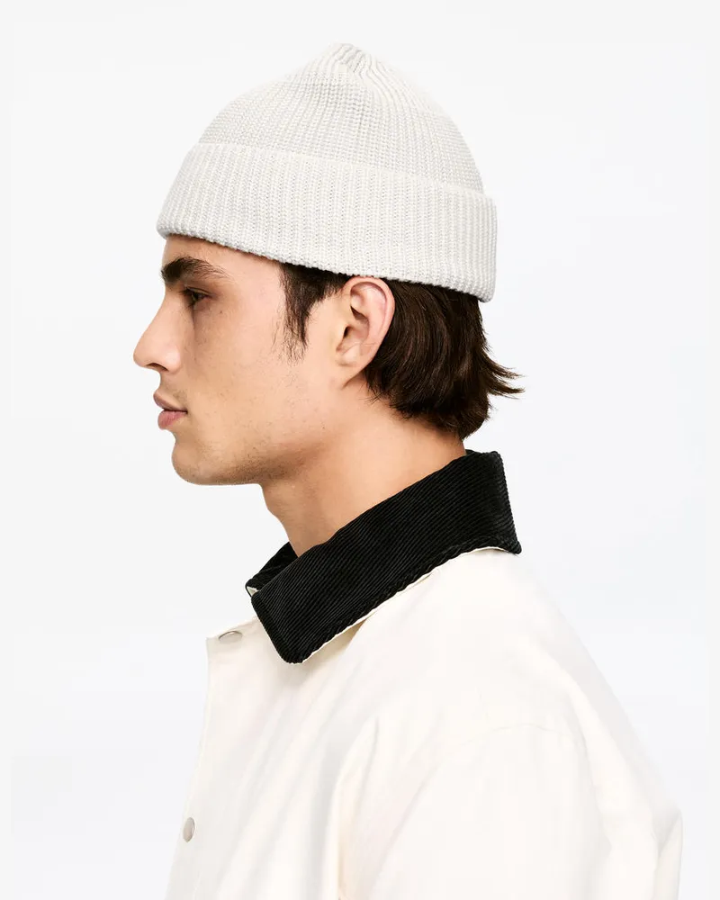 Arket Fisherman-Beanie -Weiß Weiß