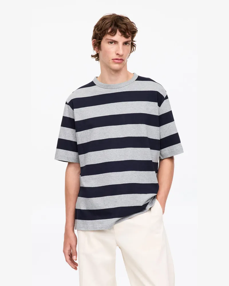 Arket Lockeres T-Shirt -Blau Blau