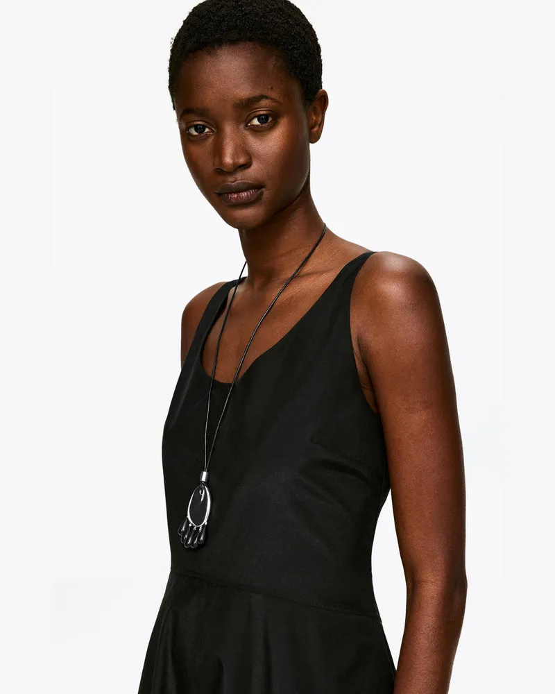 Arket Lederband Mit Anhänger -Silberfarben Silberfarben