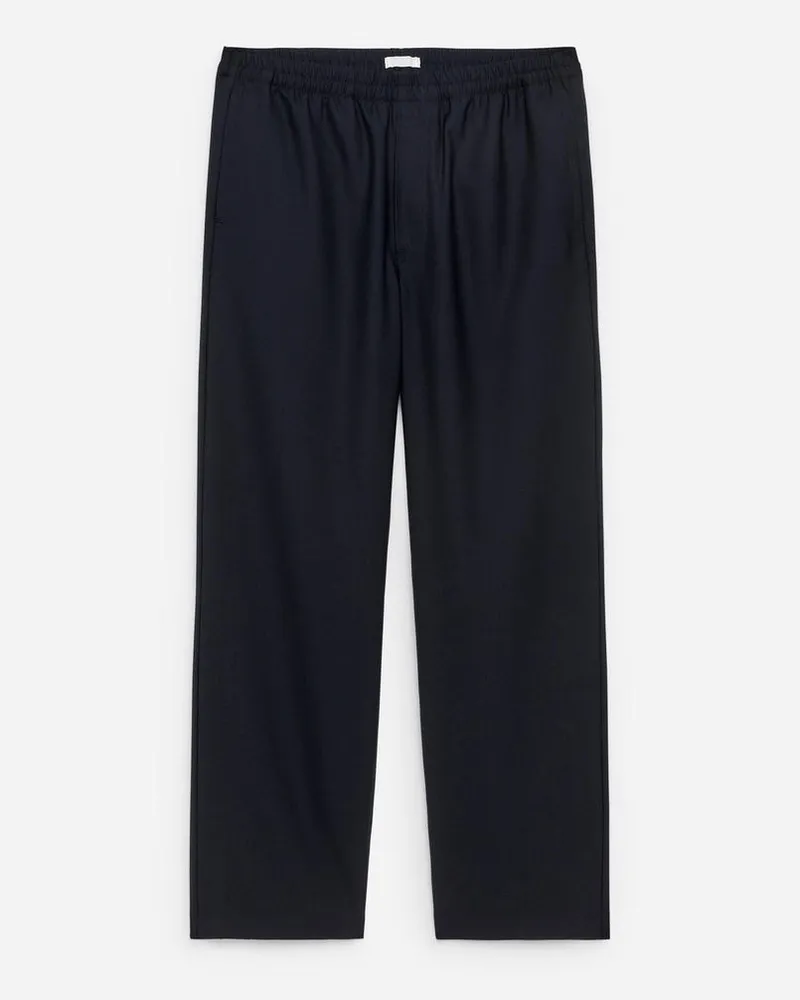 Arket Schnürhose In Hopsack-Bindung -Blau Blau