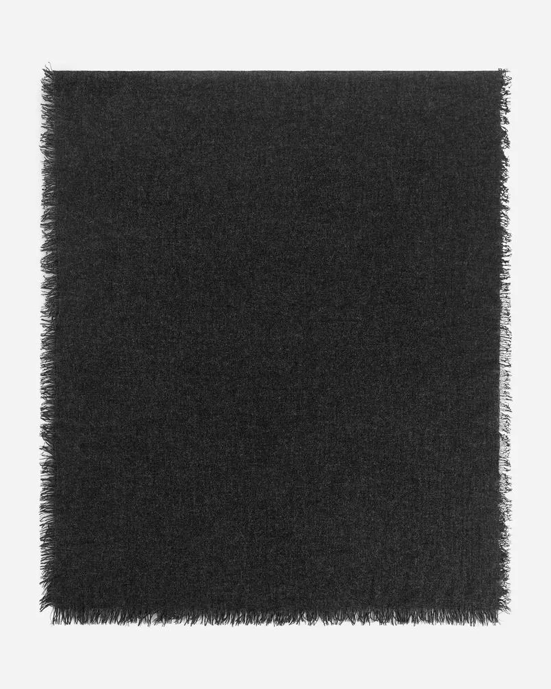 Arket Leichter Wollschal -Grau Grau