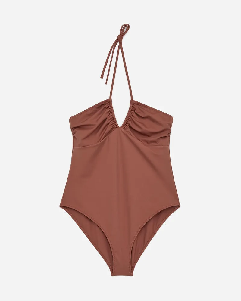 Arket Neckholder-Badeanzug -Orange Orange