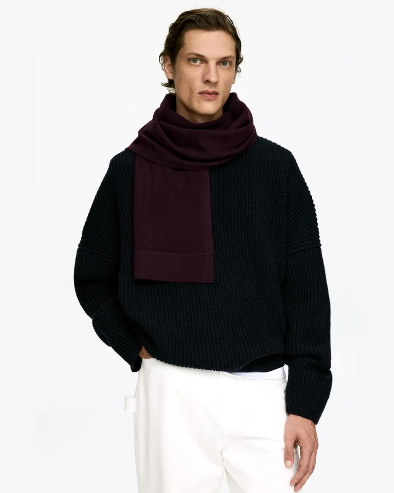 Arket Wollschal -Lila Lila